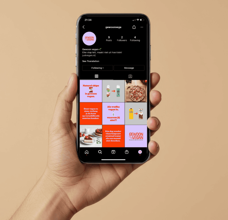 Social media profiel