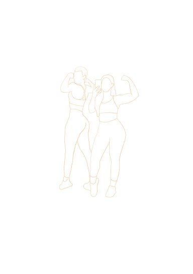 Illustratie sporters